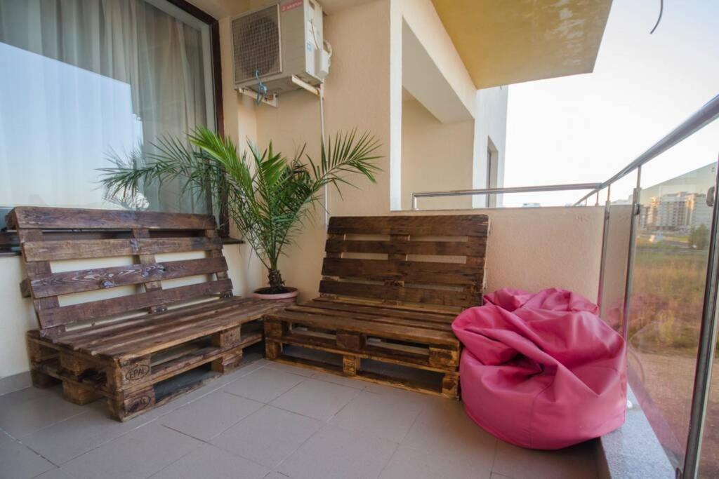 Summerland, 30M From Beach&Best Clubs, Nuba, Fratelli, Ammos Appartement Mamaia Buitenkant foto